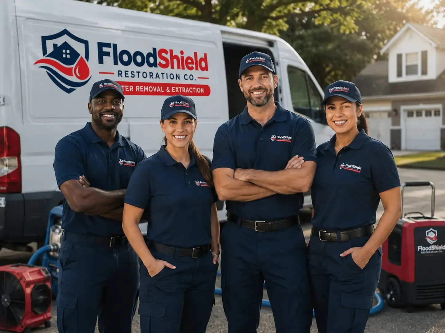 Flood Damage Restoration company in Rosewood, OH